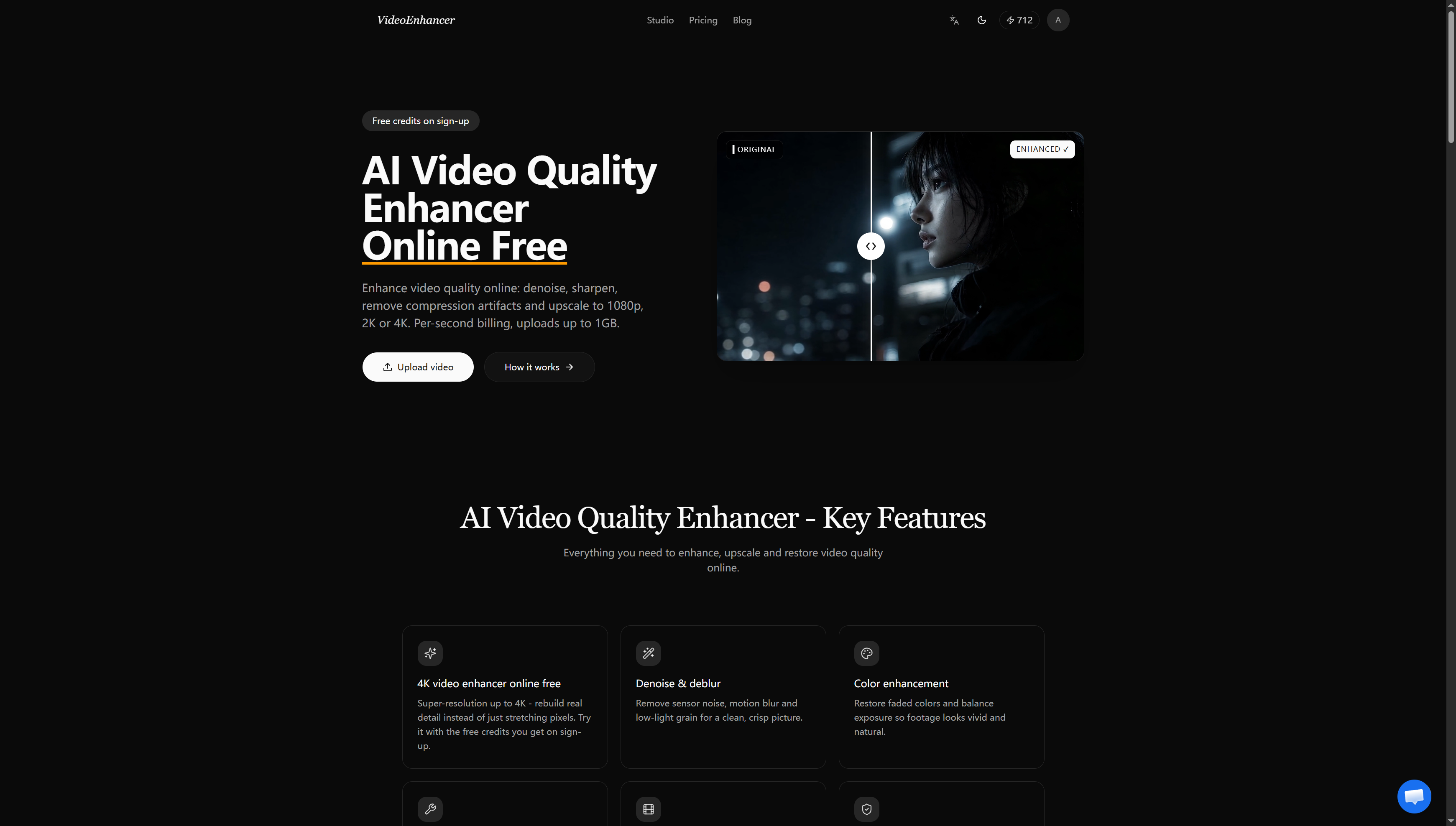 Screenshot of Video Enhancer